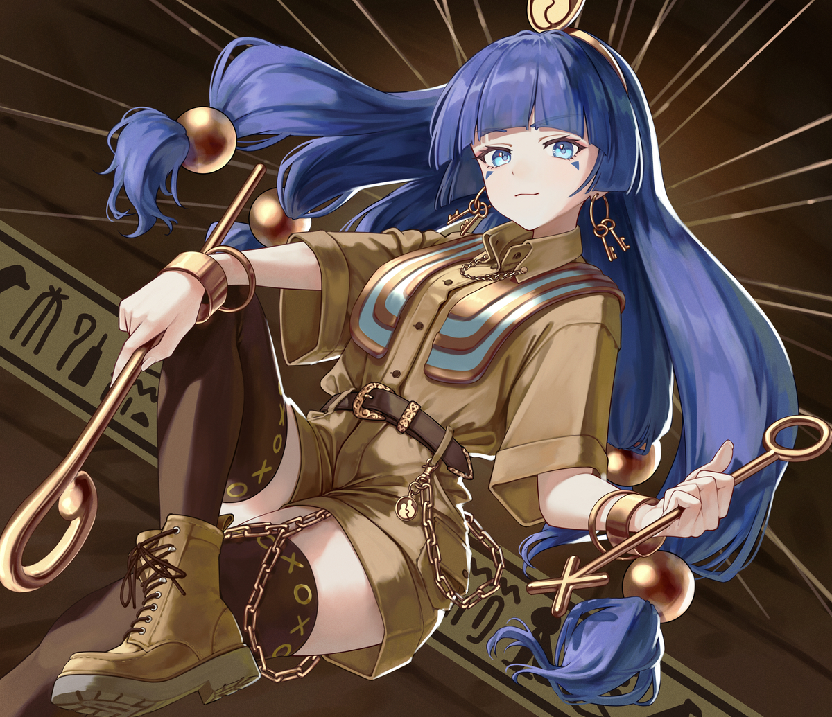 This is a pixiv picture whose title is 道神馴子.