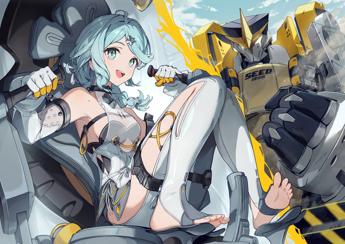 This is a pixiv picture whose title is シード.