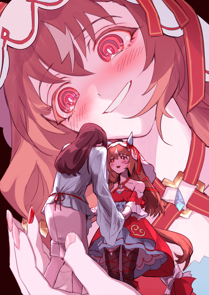 This is a pixiv picture whose title is 運命.