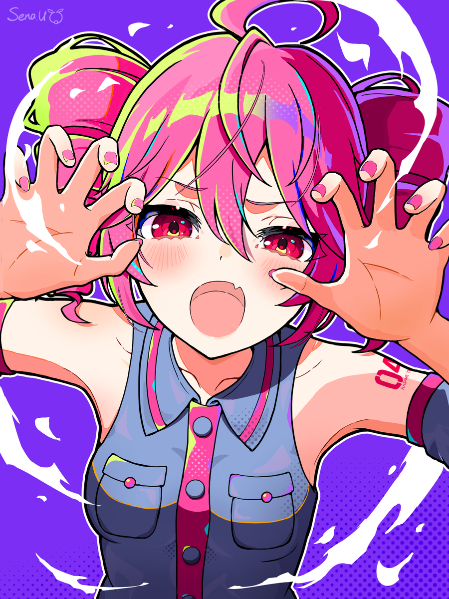 This is a pixiv picture whose title is がおー！！.