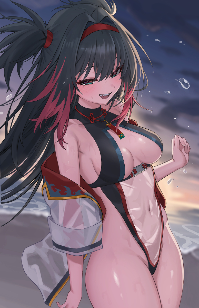 This is a pixiv picture whose title is Hisui.
