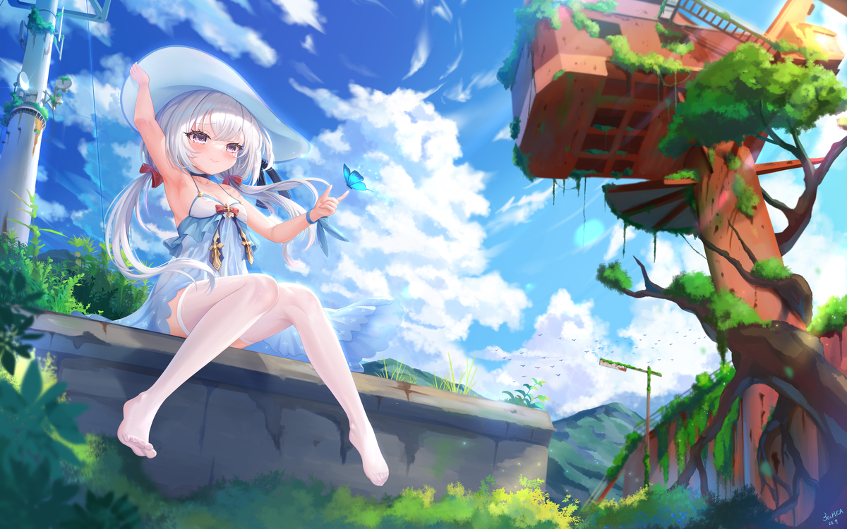 This is a pixiv picture whose title is Fantaisie en été.