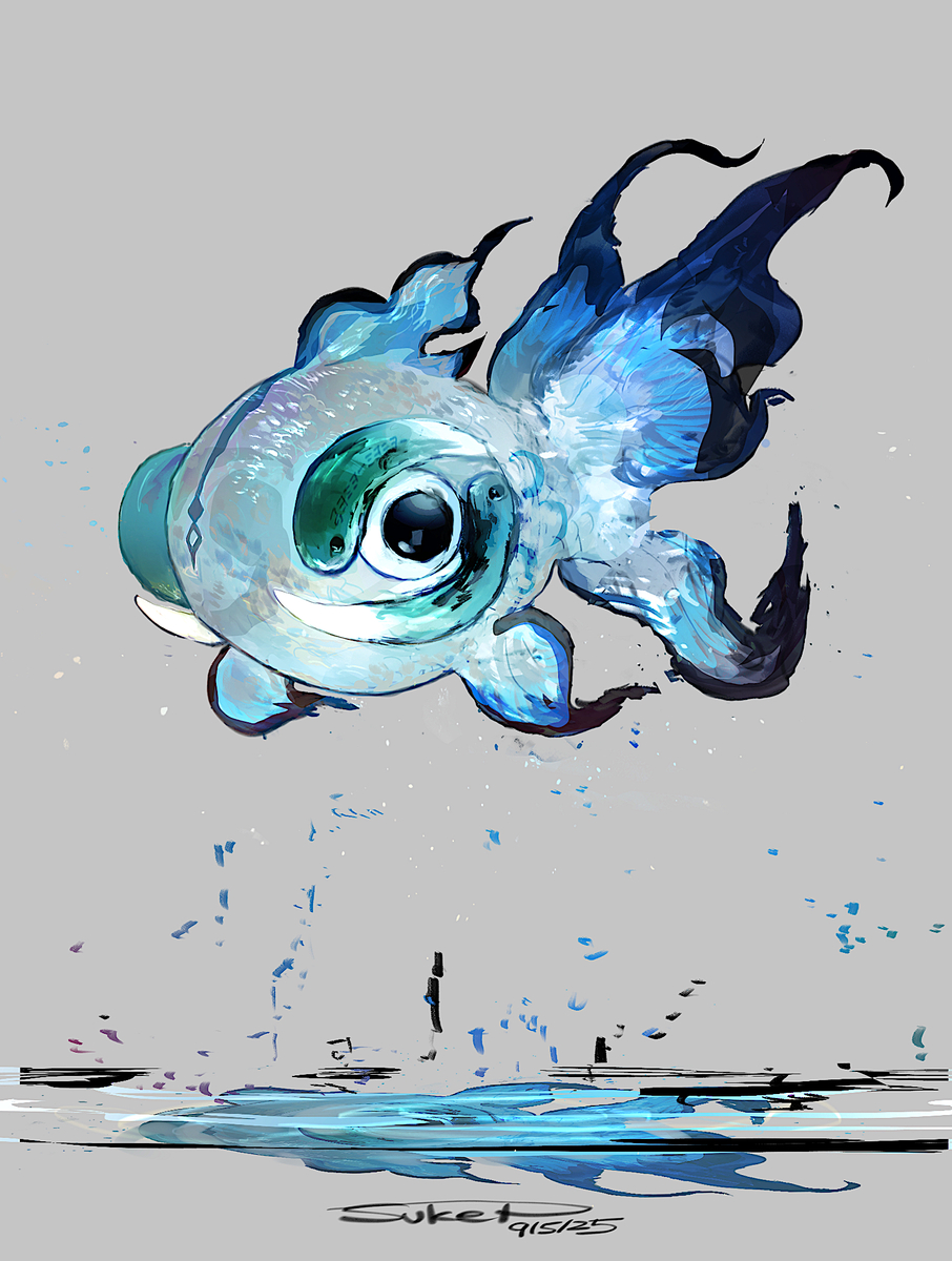 This is a pixiv picture whose title is 色違いイーユイ.