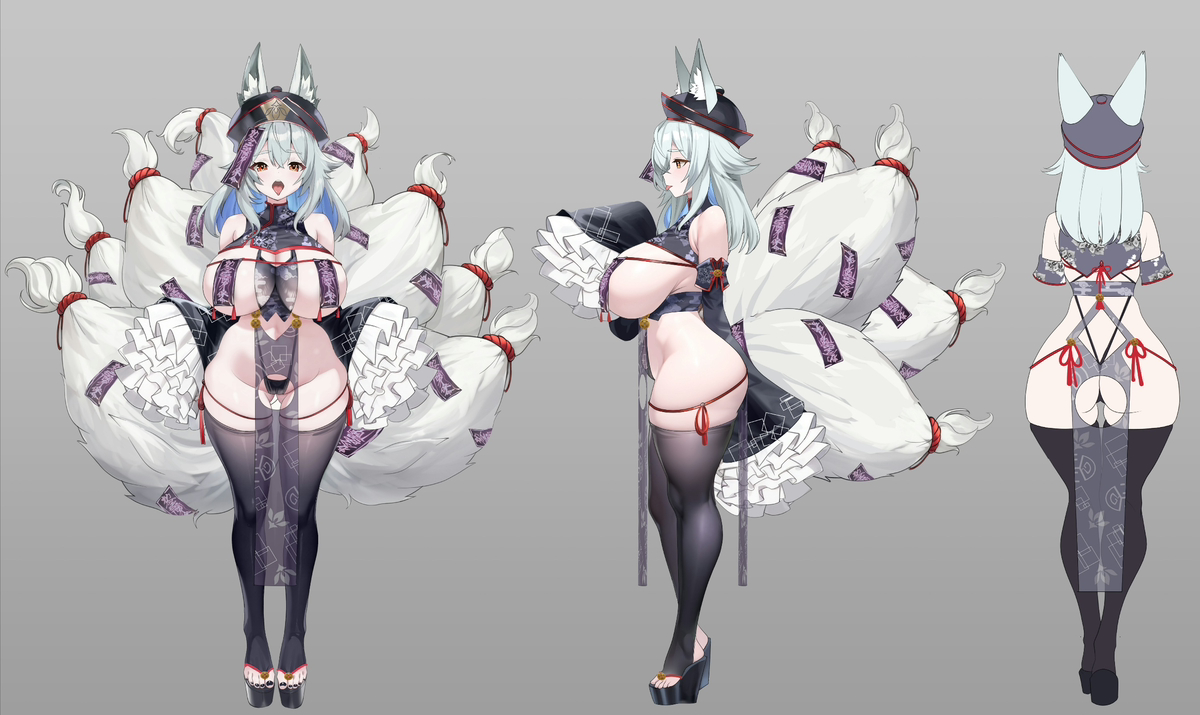 This is a pixiv picture whose title is SKEB.