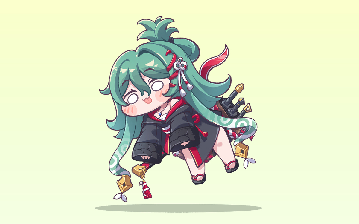 This is a pixiv picture whose title is 슈로롱🐍🦎.