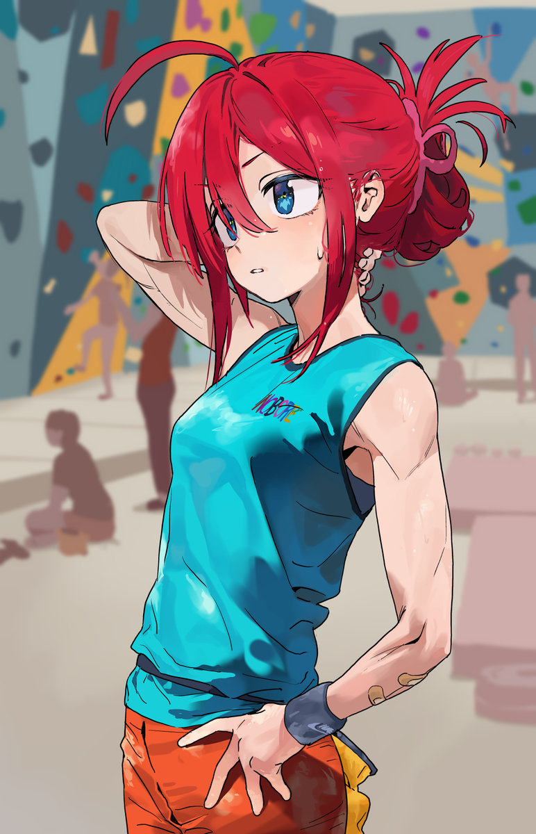 This is a pixiv picture whose title is Hipa chan.