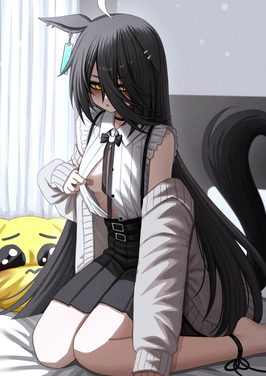 This is a pixiv picture whose title is カフェ.