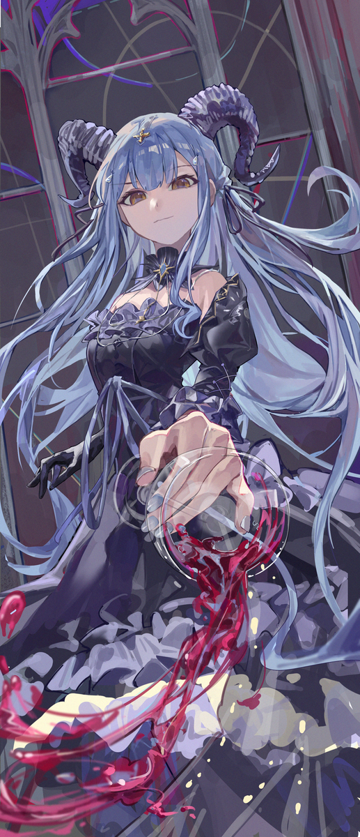 This is a pixiv picture whose title is saki.