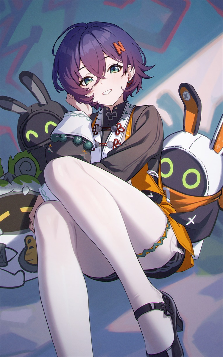 This is a pixiv picture whose title is day92 铃.