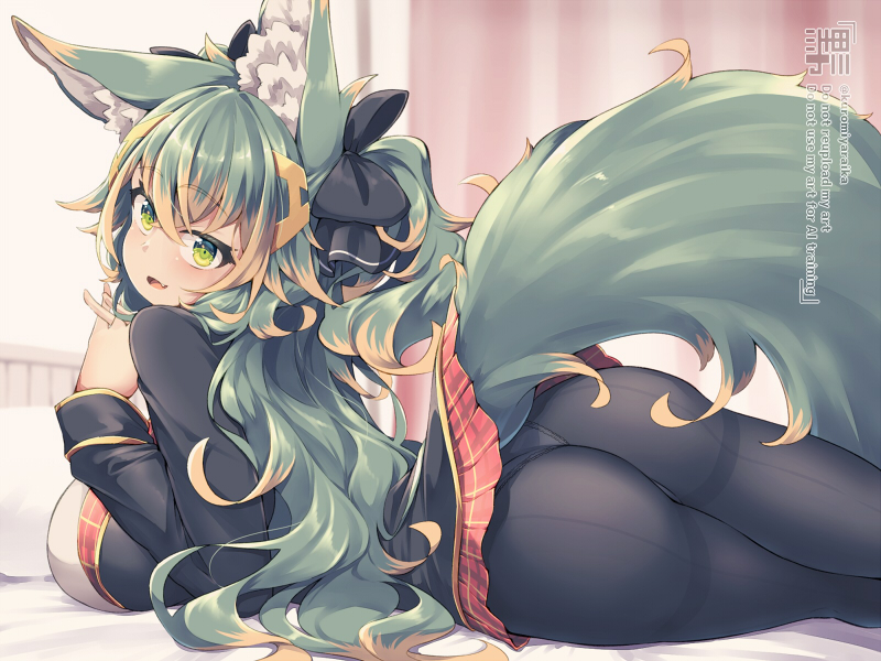 This is a pixiv picture whose title is 雷華ちゃんのおしり.