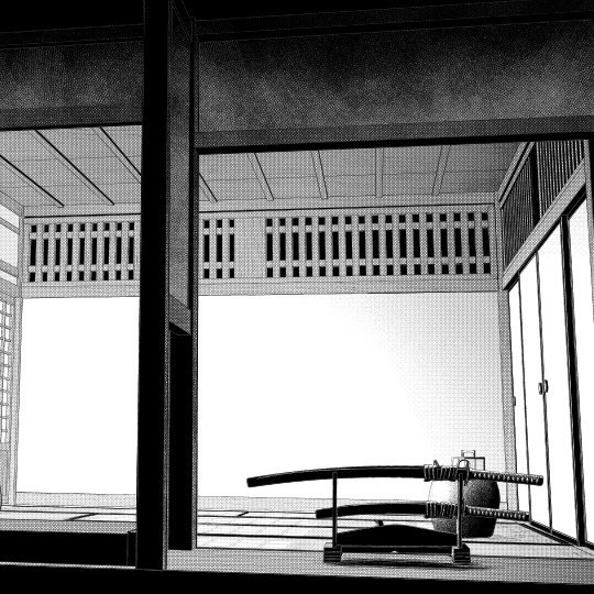 This is a pixiv picture whose title is 背景素材・和室06.