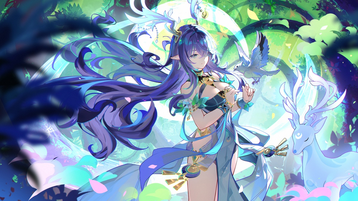 This is a pixiv picture whose title is 菈乌玛.