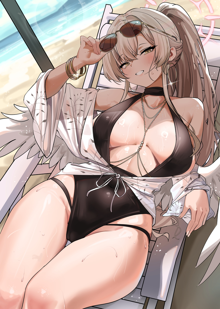 This is a pixiv picture whose title is ナギサ.