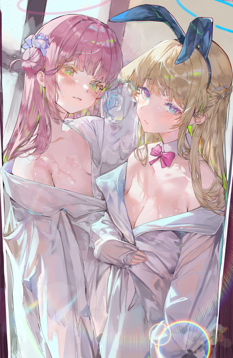 This is a pixiv picture whose title is ブルーアーカイブ.