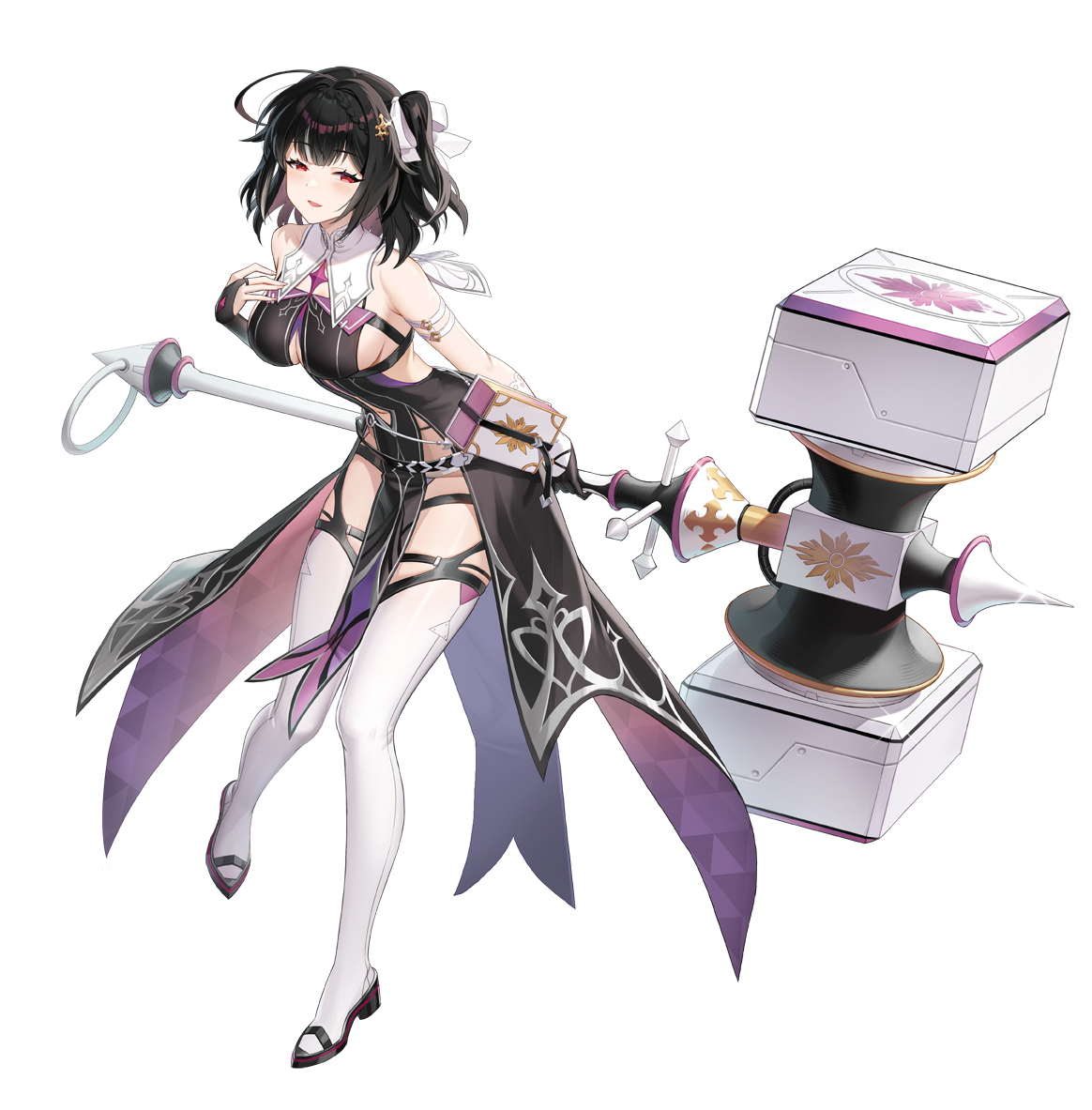 This is a pixiv picture whose title is 【お仕事】「スターシード：アスニアトリガー」.