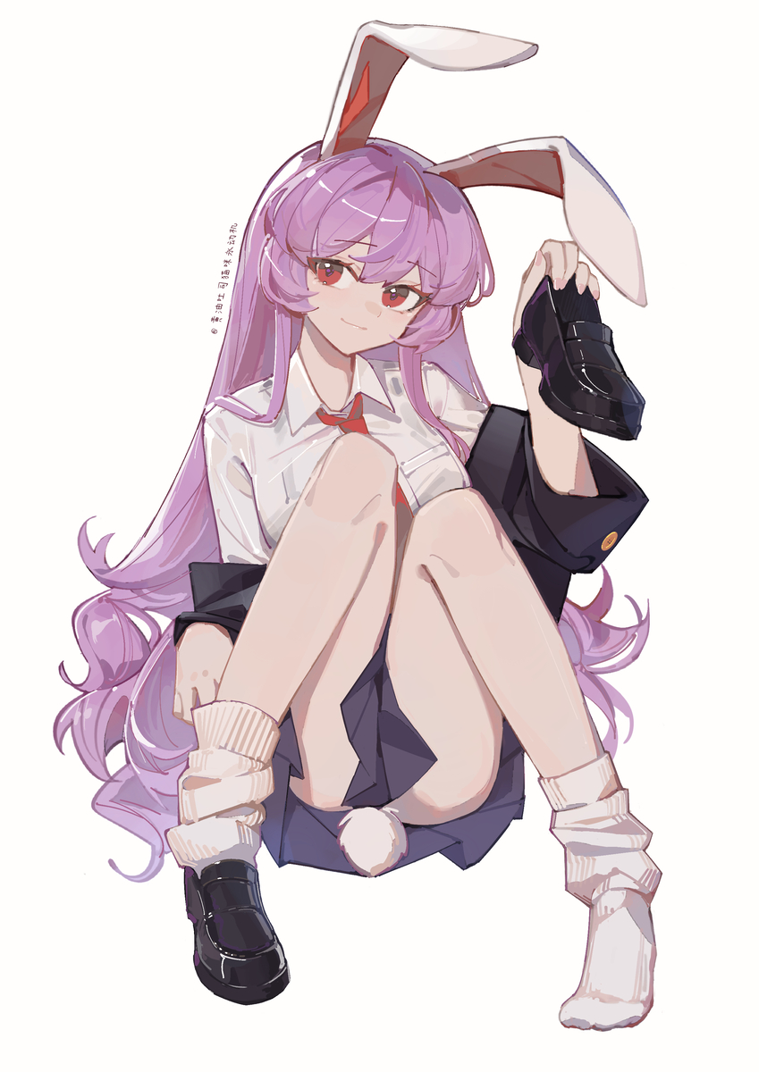 This is a pixiv picture whose title is 是铃仙.