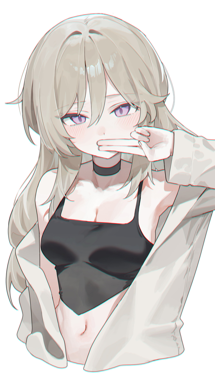 This is a pixiv picture whose title is OC.