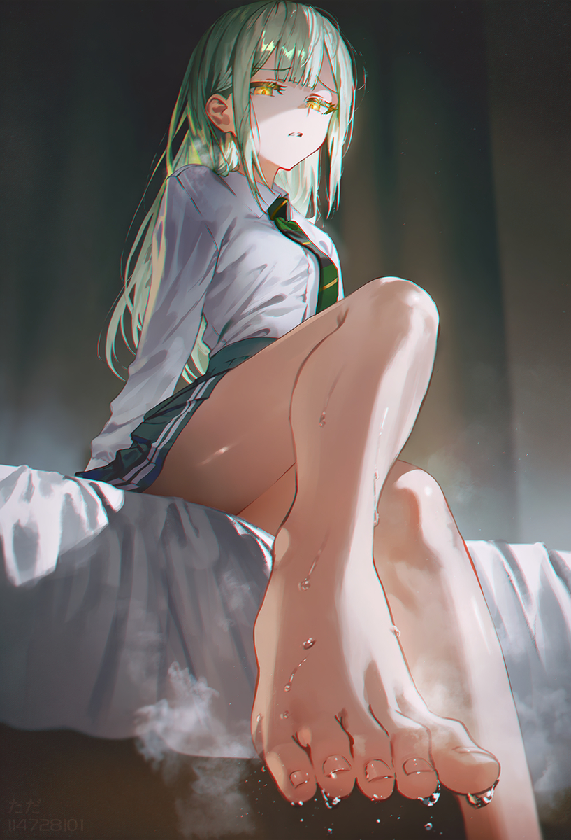 This is a pixiv picture whose title is 睦.