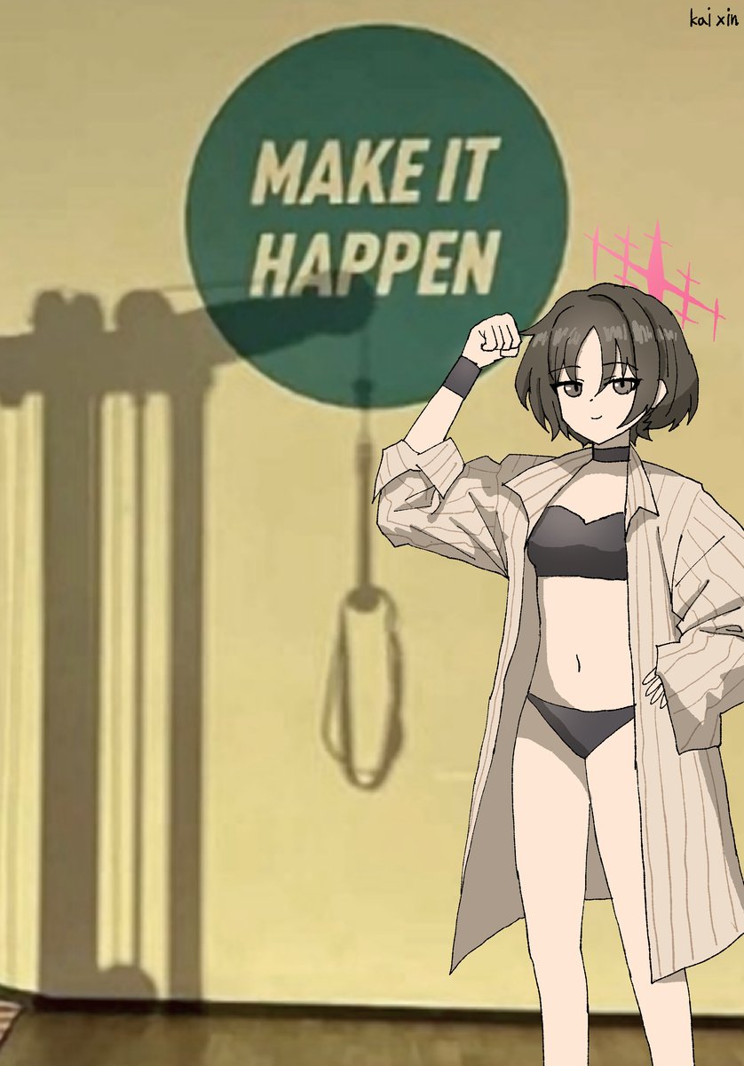 This is a pixiv picture whose title is 💪💪💪.