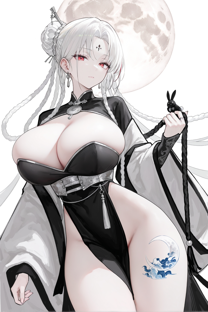 This is a pixiv picture whose title is 《开齁！》13.0 嫦娥.