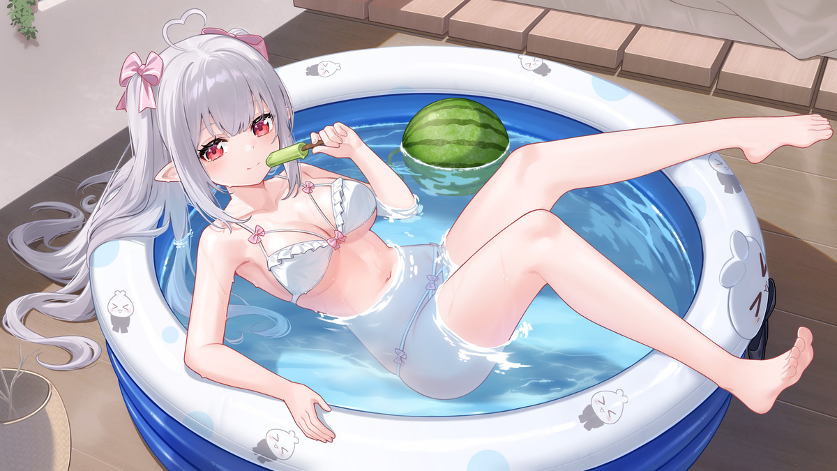 This is a pixiv picture whose title is 存在感薄い妹との簡単生活.