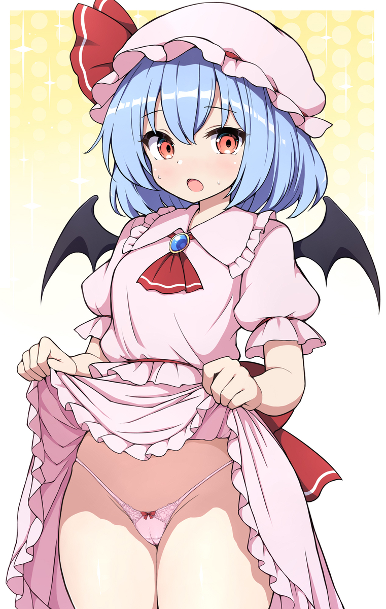 This is a pixiv picture whose title is たくし上げレミリア.