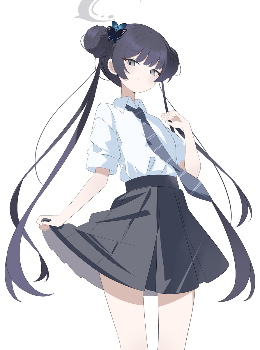 This is a pixiv picture whose title is 制服キサキ.