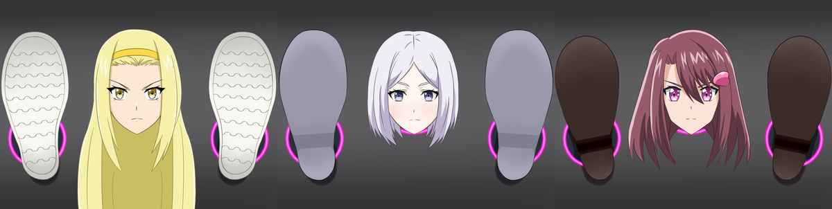 This is a pixiv picture whose title is 绊创战队壁足.