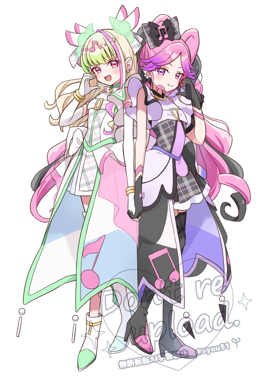 This is a pixiv picture whose title is ズキューンキッス.