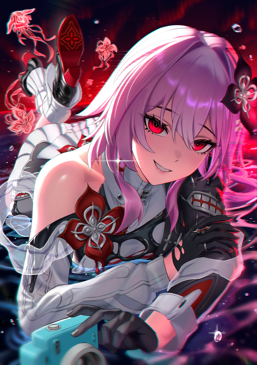 This is a pixiv picture whose title is Evernight.