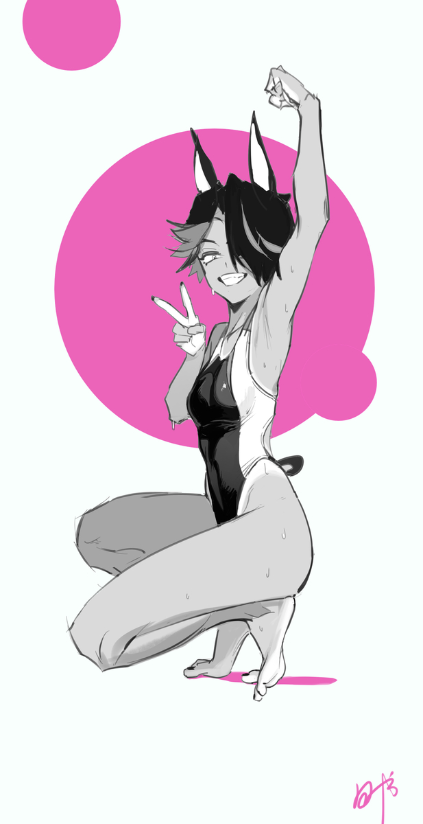 This is a pixiv picture whose title is 过去绘.