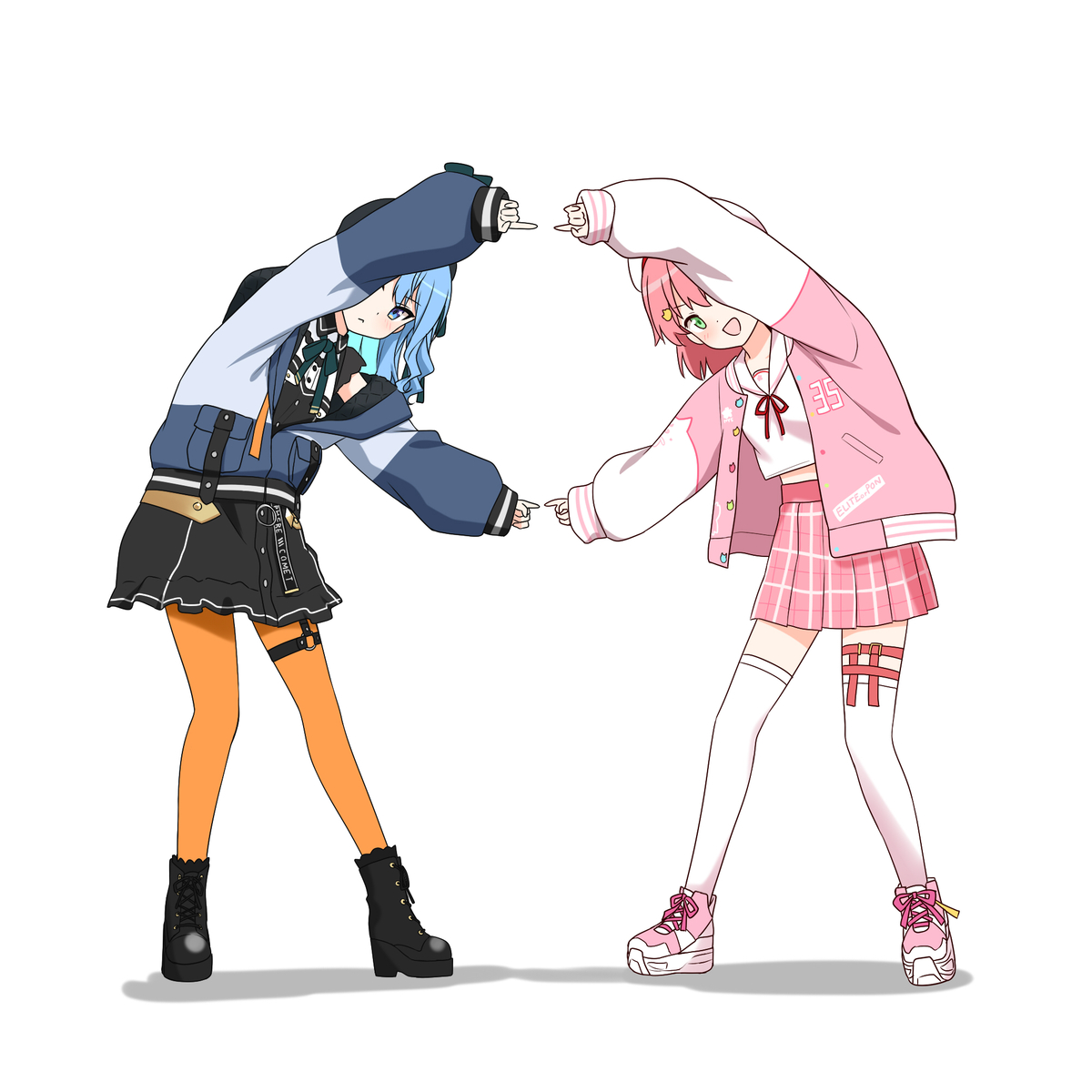 This is a pixiv picture whose title is ハート！？？！？！？.