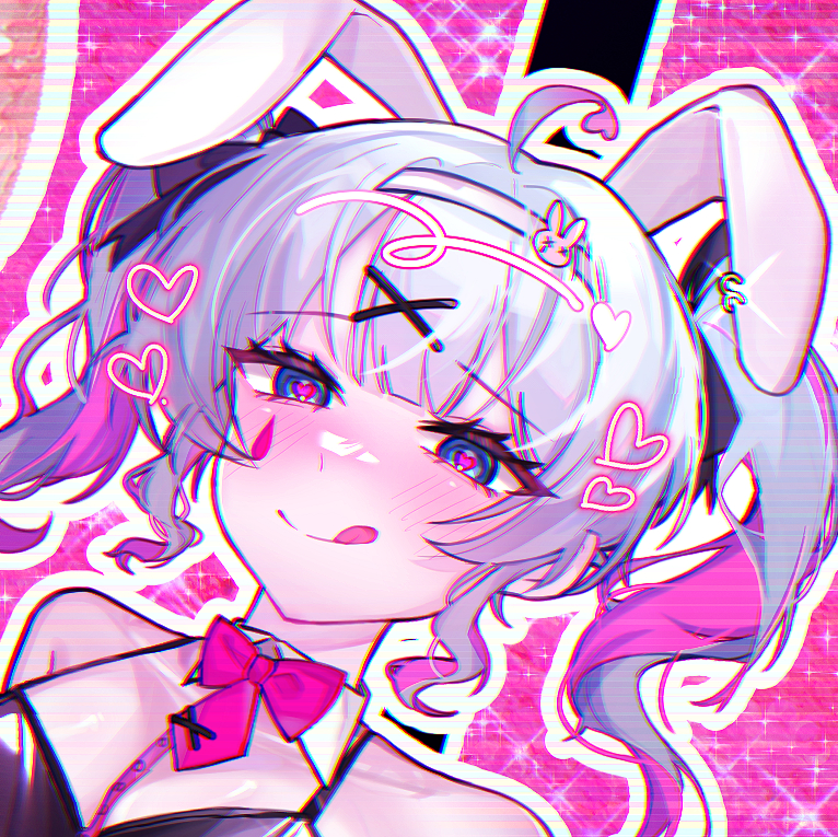 This is a pixiv picture whose title is 🐇🕳️.