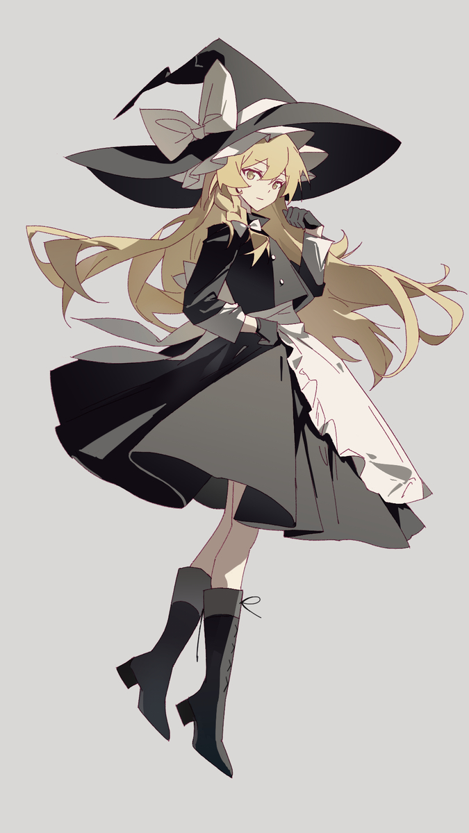 This is a pixiv picture whose title is Kirisame Marisa.