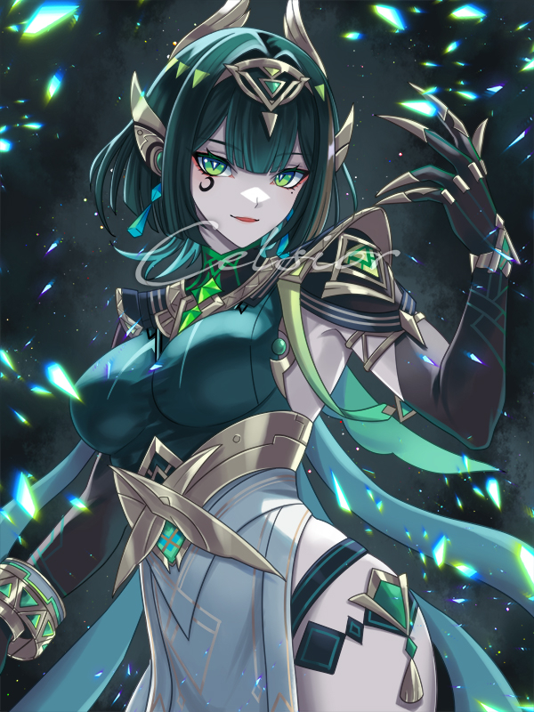 This is a pixiv picture whose title is ネフェル.