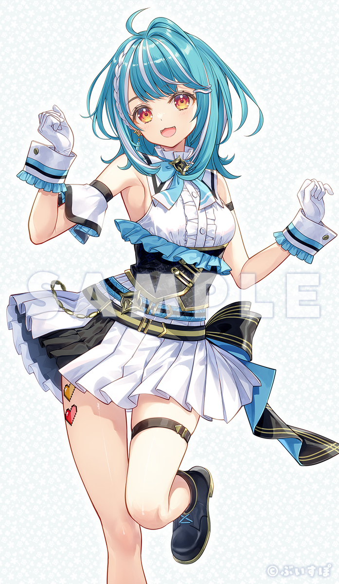 This is a pixiv picture whose title is 白波らむね.