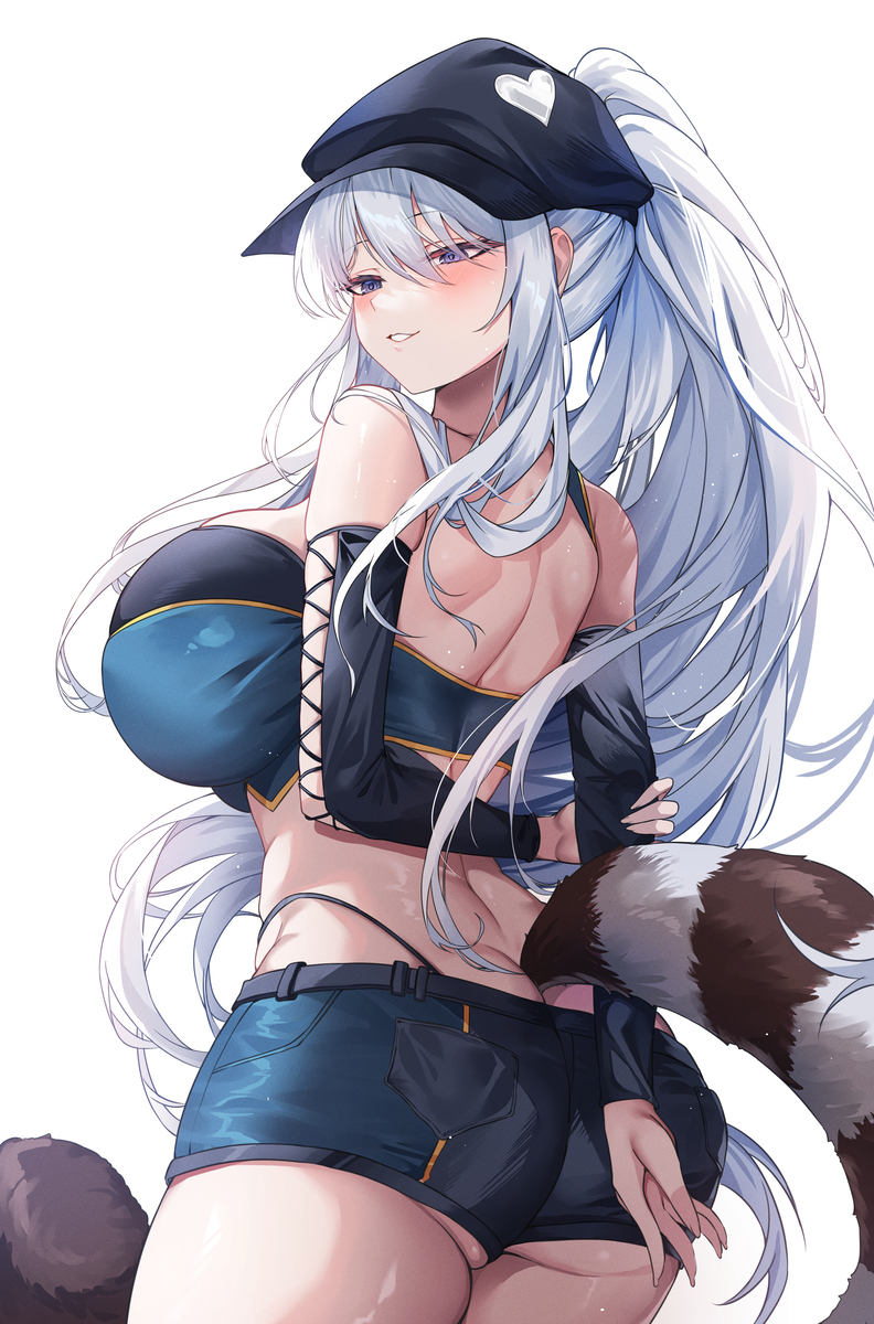 This is a pixiv picture whose title is commission.