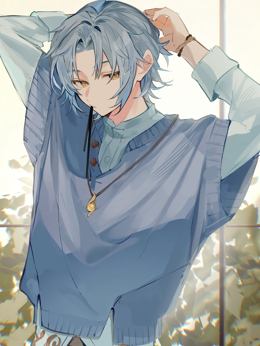 This is a pixiv picture whose title is ネロ BD.