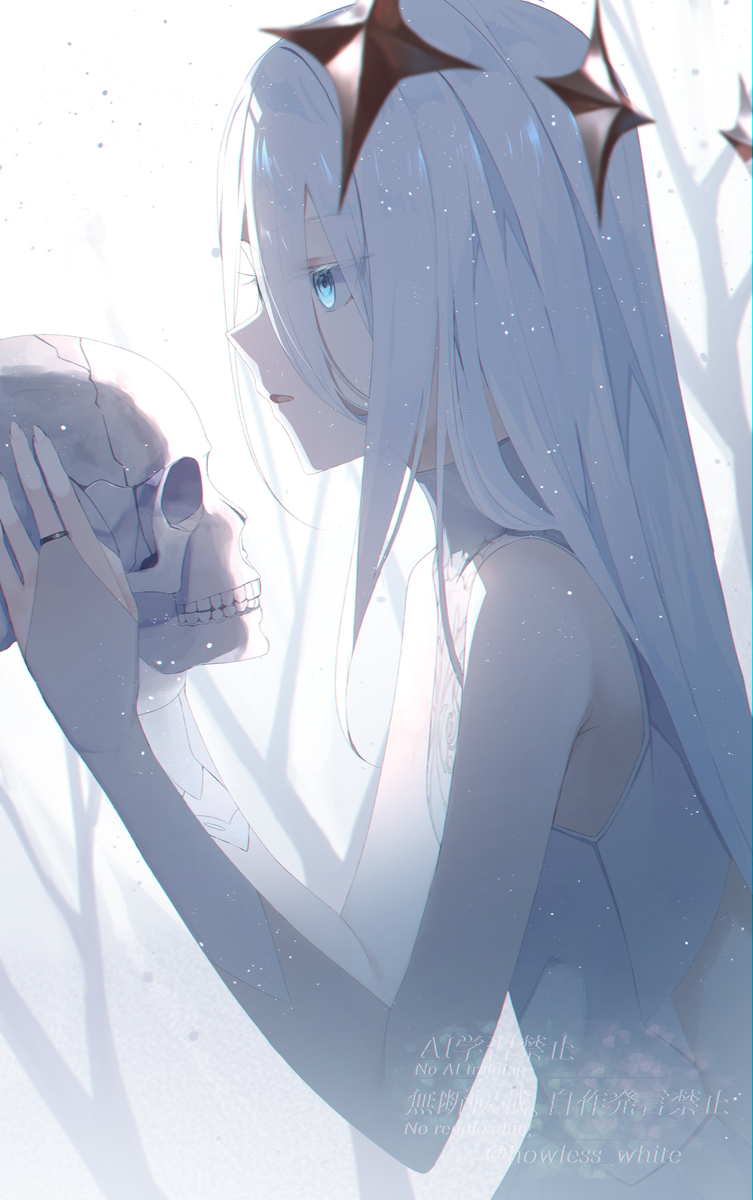 This is a pixiv picture whose title is 死神.
