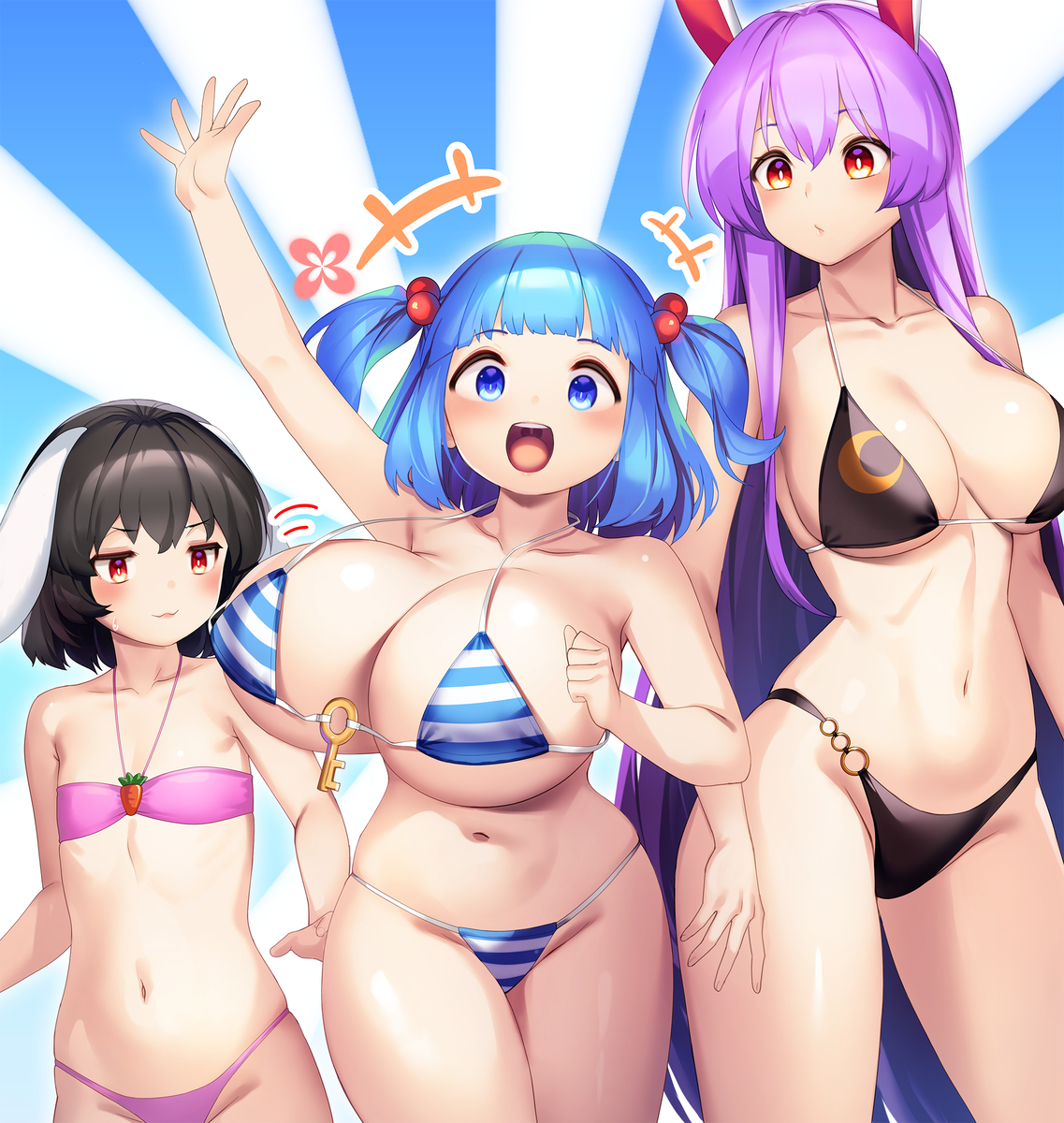 This is a pixiv picture whose title is でかい.