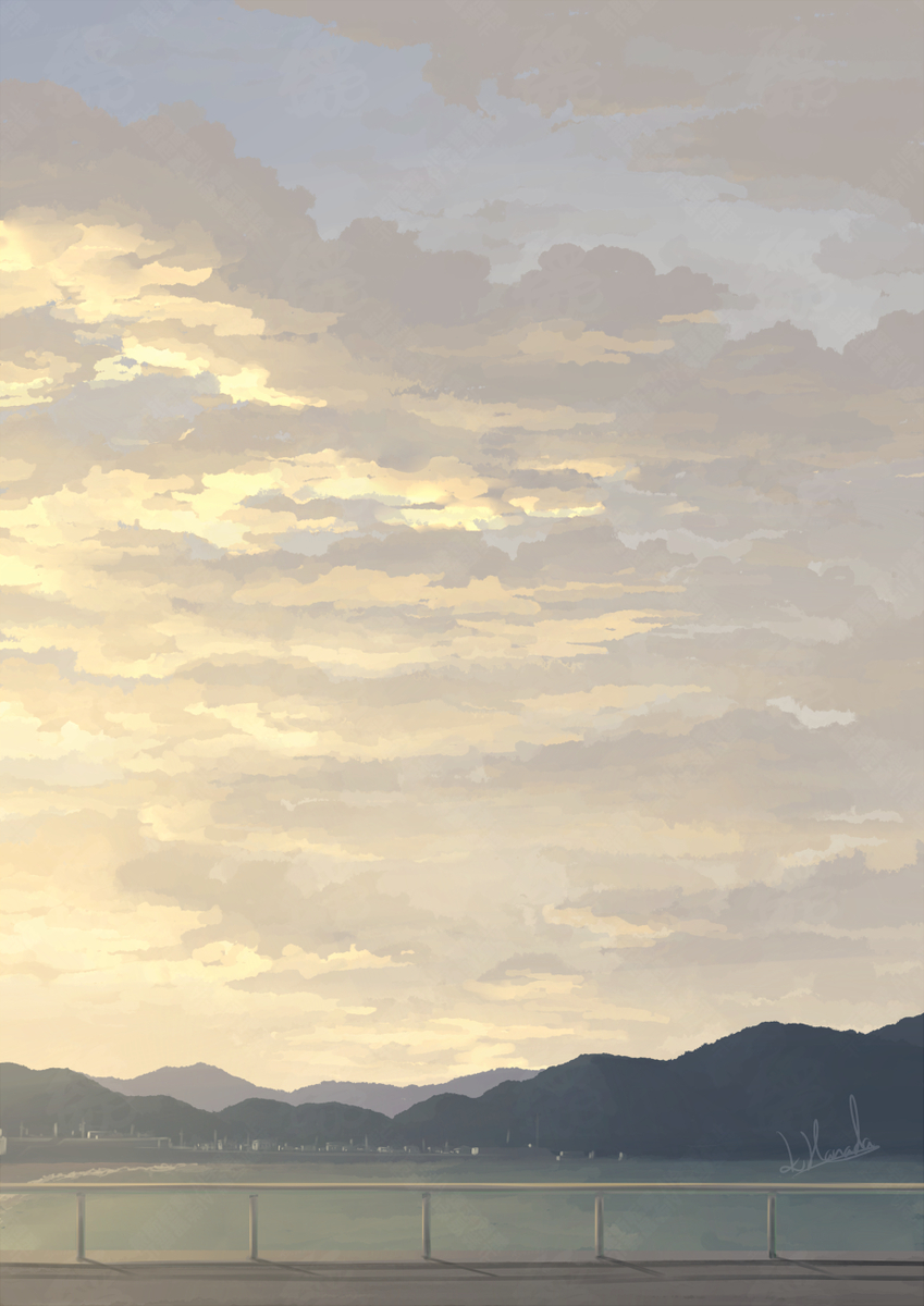 This is a pixiv picture whose title is 休息.