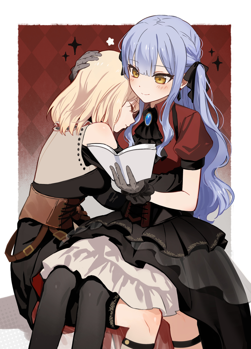This is a pixiv picture whose title is 充電....