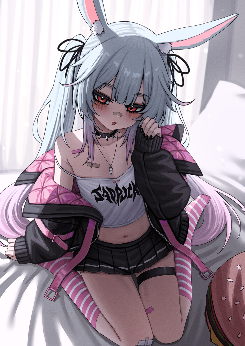 This is a pixiv picture whose title is sadpocky.