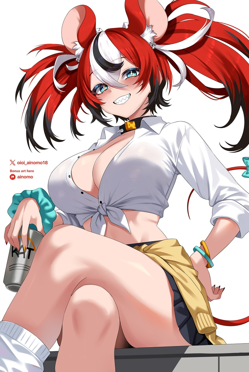 This is a pixiv picture whose title is Hakos Baelz.