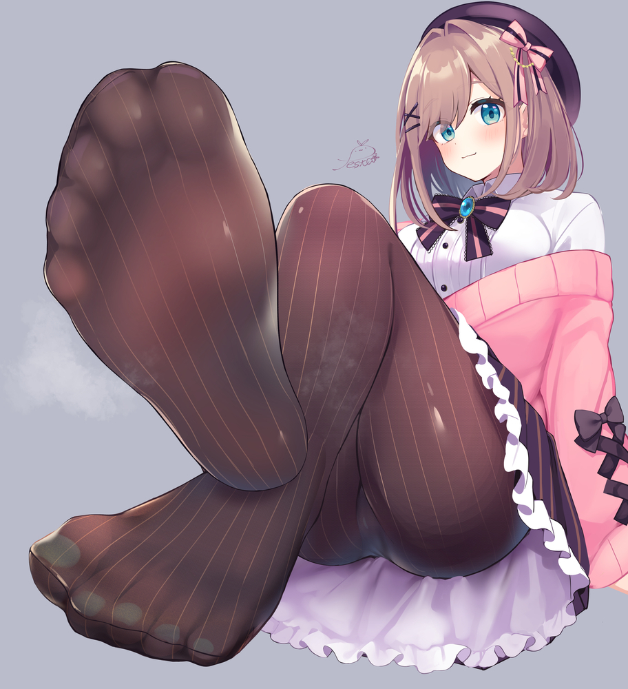 This is a pixiv picture whose title is お題箱からszhr🎨👣.