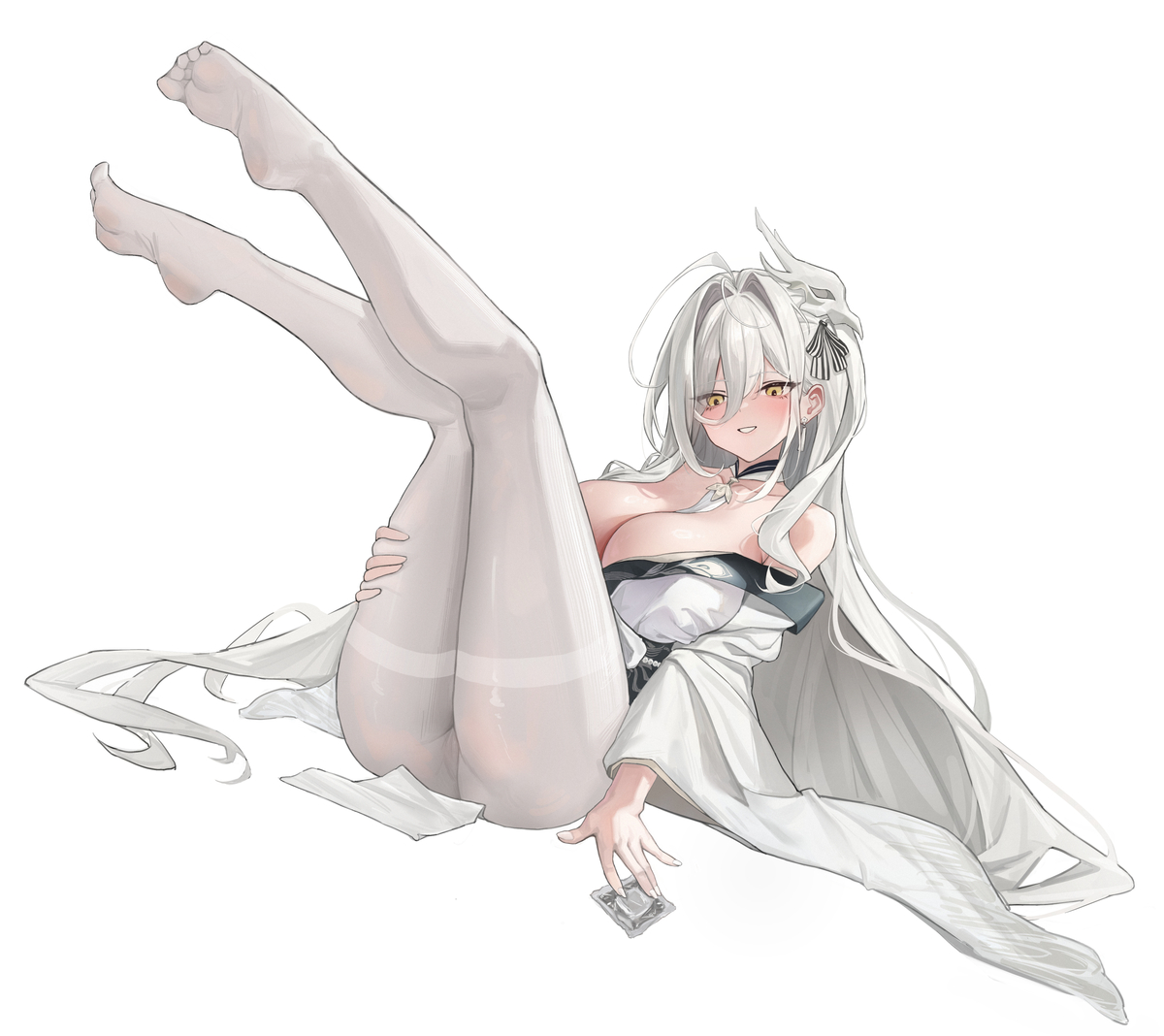 This is a pixiv picture whose title is 白鳳.