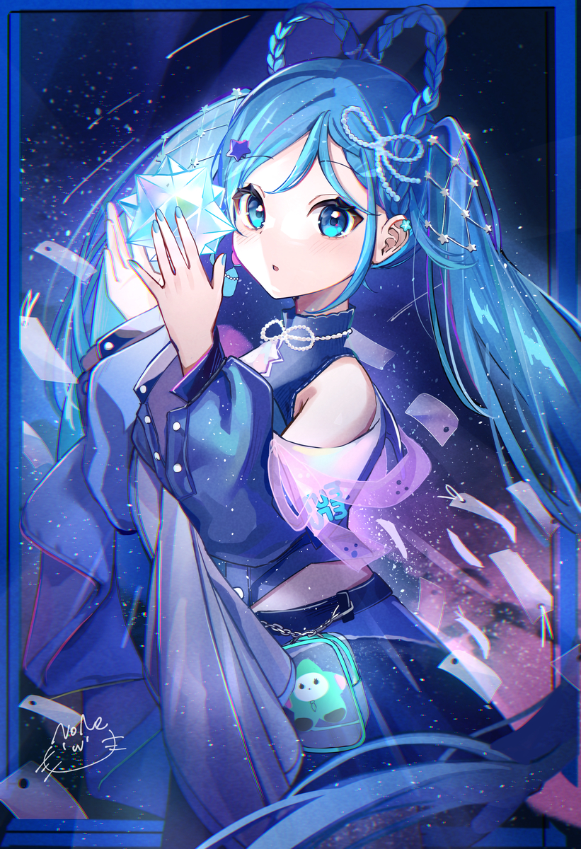 This is a pixiv picture whose title is 織姫ちゃん🎋🌌.