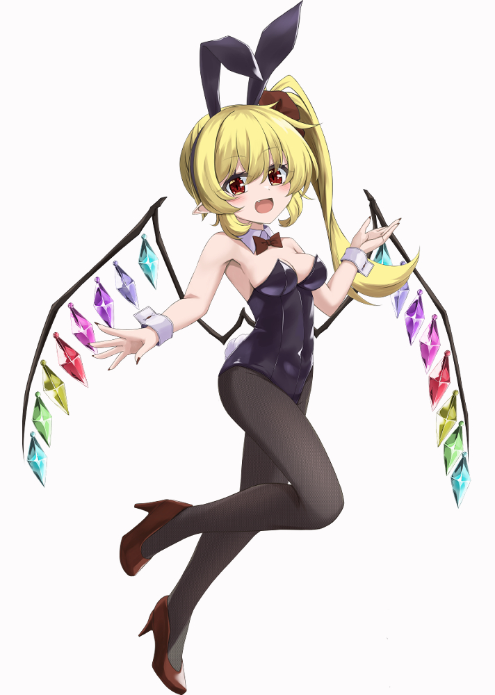This is a pixiv picture whose title is バニーフラン.