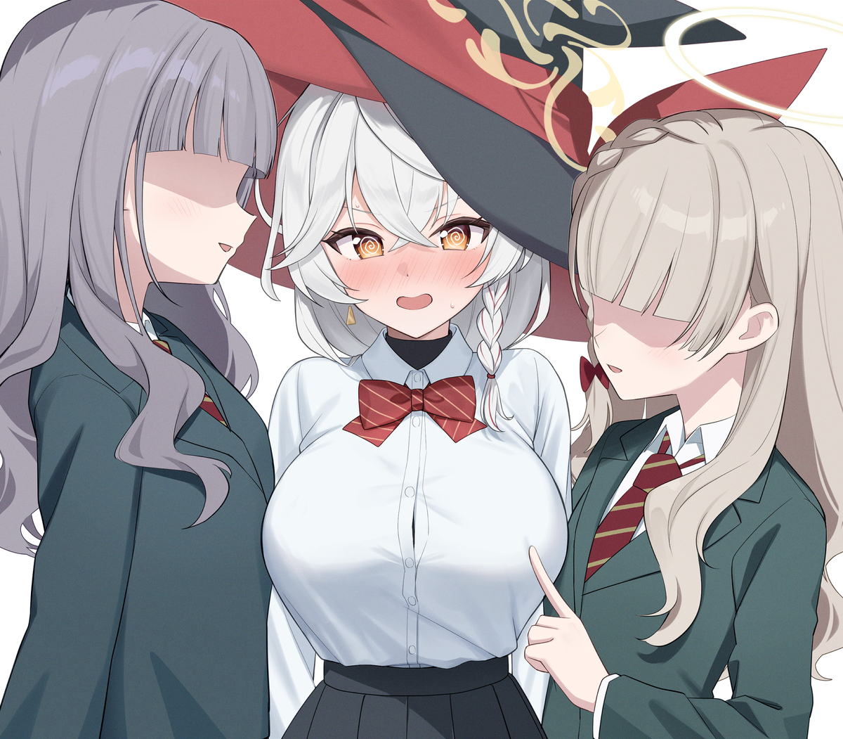 This is a pixiv picture whose title is モブエリモブ.