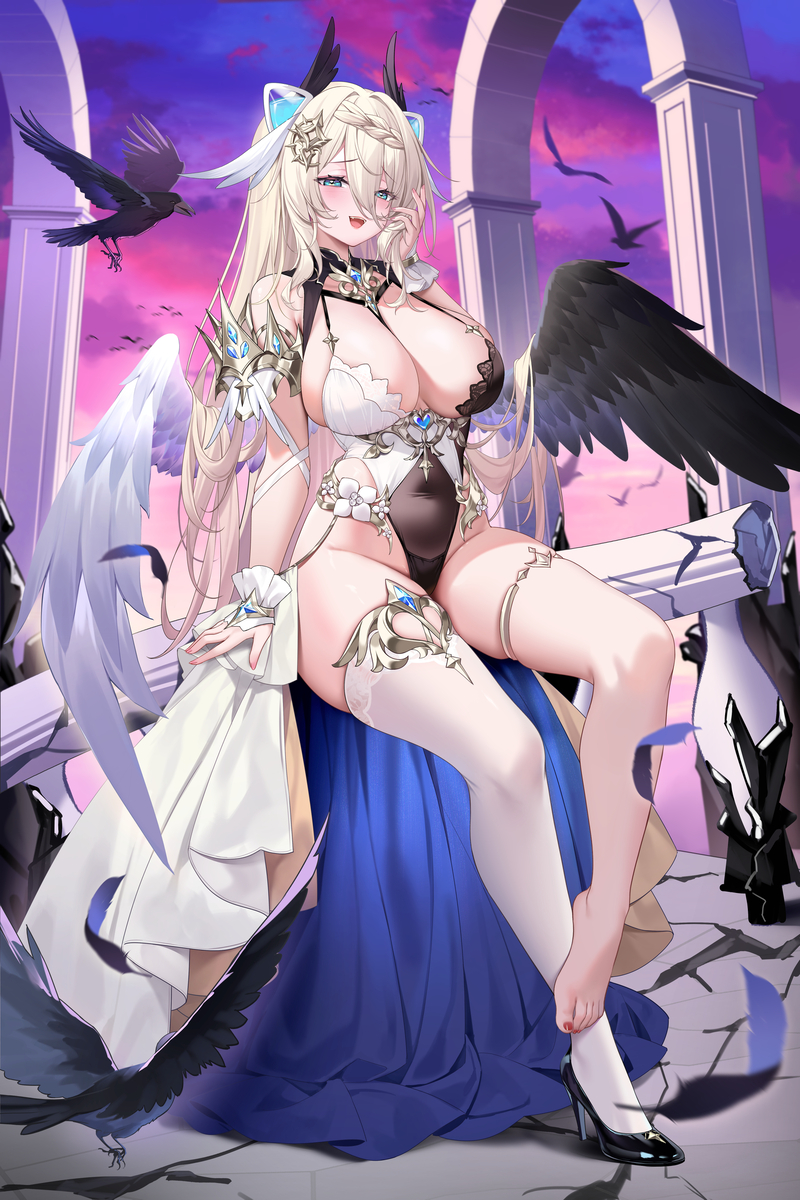 This is a pixiv picture whose title is 星间泉.